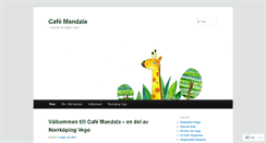 Desktop Screenshot of cafemandala.wordpress.com