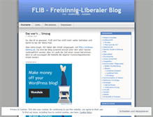 Tablet Screenshot of flib.wordpress.com