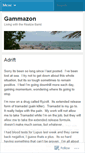 Mobile Screenshot of gammazon.wordpress.com