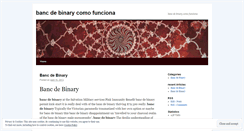 Desktop Screenshot of kissata.bancdebinarycomofunciona.wordpress.com