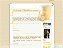 Tablet Screenshot of elnutrition.wordpress.com