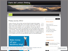 Tablet Screenshot of diariodellontra.wordpress.com