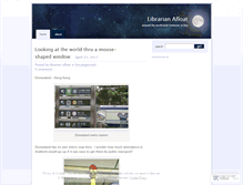 Tablet Screenshot of librarianafloat.wordpress.com
