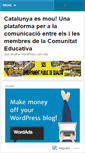 Mobile Screenshot of catalunyaesmou.wordpress.com