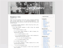 Tablet Screenshot of kirstenfamily.wordpress.com