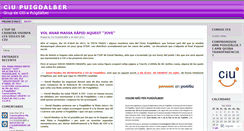 Desktop Screenshot of ciupuigdalber.wordpress.com