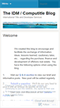 Mobile Screenshot of idminc.wordpress.com