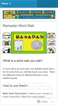 Mobile Screenshot of islamicbulletinboards.wordpress.com