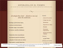 Tablet Screenshot of esperanzaeneltiempo.wordpress.com