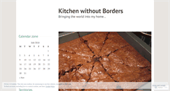 Desktop Screenshot of kitchenwithoutborders.wordpress.com
