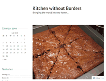 Tablet Screenshot of kitchenwithoutborders.wordpress.com