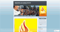 Desktop Screenshot of ministeriodeevangelizacion.wordpress.com