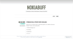 Desktop Screenshot of nokiabuff.wordpress.com