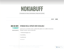 Tablet Screenshot of nokiabuff.wordpress.com