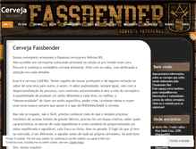 Tablet Screenshot of fassbenderbier.wordpress.com