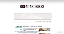 Desktop Screenshot of breadandbikes.wordpress.com