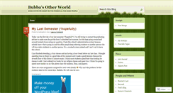 Desktop Screenshot of bubbajelly.wordpress.com