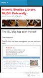 Mobile Screenshot of islamicstudieslibraryy.wordpress.com