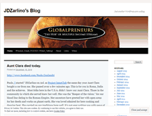 Tablet Screenshot of jdzarlino.wordpress.com