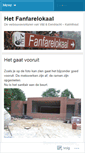 Mobile Screenshot of hetfanfarelokaal.wordpress.com