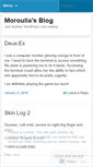 Mobile Screenshot of moroulia.wordpress.com
