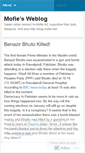 Mobile Screenshot of mofie.wordpress.com