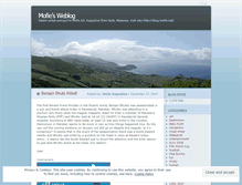 Tablet Screenshot of mofie.wordpress.com