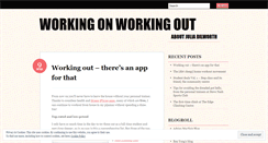 Desktop Screenshot of juliadilworth.wordpress.com