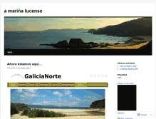 Tablet Screenshot of amarinalucense.wordpress.com