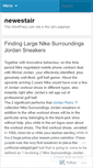 Mobile Screenshot of newestair.wordpress.com