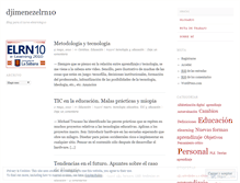 Tablet Screenshot of djimenezelrn10.wordpress.com