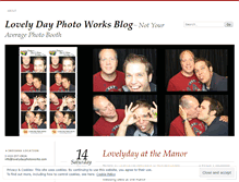 Tablet Screenshot of lovelydayphotoworks.wordpress.com