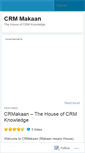 Mobile Screenshot of crmakaan.wordpress.com