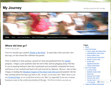 Tablet Screenshot of journeythru.wordpress.com