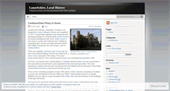 Desktop Screenshot of lanarkshirehistory.wordpress.com