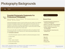 Tablet Screenshot of photobackgrounds.wordpress.com