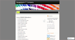 Desktop Screenshot of bangladeshiitcompany.wordpress.com