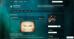 Desktop Screenshot of budianto88.wordpress.com