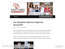 Tablet Screenshot of fishcares.wordpress.com