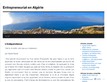 Tablet Screenshot of algerie.wordpress.com