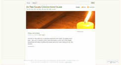 Desktop Screenshot of inthelightclass.wordpress.com