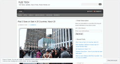 Desktop Screenshot of fleetech.wordpress.com