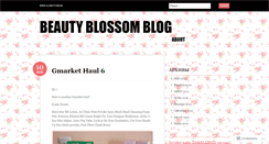 Desktop Screenshot of beautyblossomblog.wordpress.com