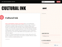 Tablet Screenshot of culturalinkdfw.wordpress.com