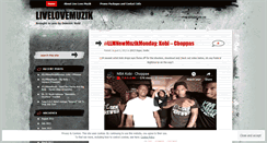 Desktop Screenshot of livelovemuzik.wordpress.com