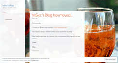 Desktop Screenshot of msicc.wordpress.com