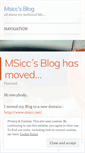 Mobile Screenshot of msicc.wordpress.com