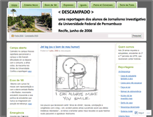 Tablet Screenshot of descampado.wordpress.com