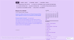 Desktop Screenshot of leblogdemadamecapon.wordpress.com