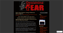 Desktop Screenshot of designingfear.wordpress.com